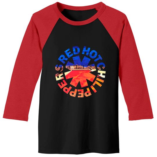 Vintage RHCP Shirt, Red Hot Chili Peppers Californication Asterisk Baseball Tees