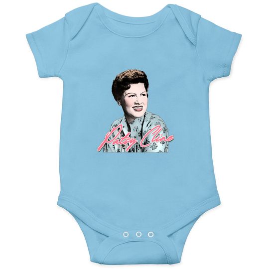 Patsy Cline / Retro Styled Fanart Design - Patsy Cline - Onesies