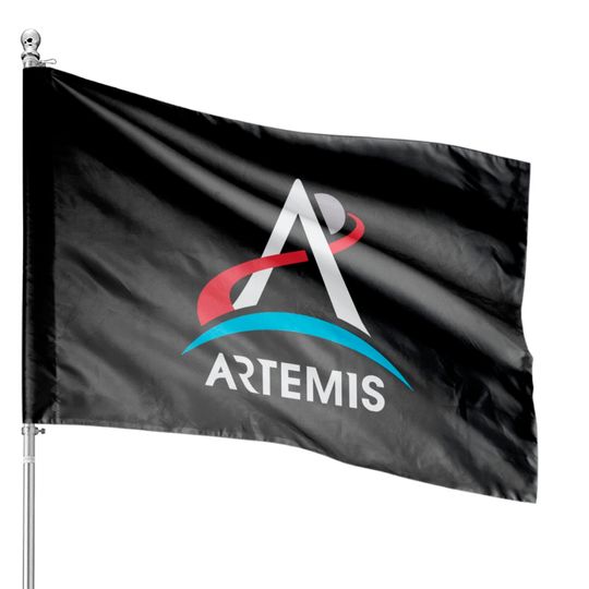 Nasa Artemis Program Logo Lt We Are Going Moon To House Flags