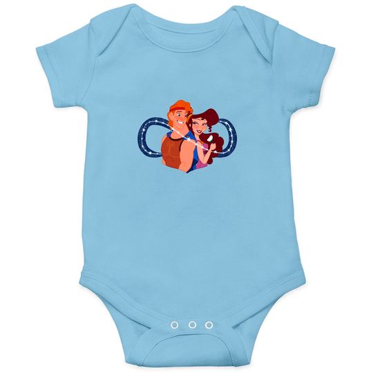 Discover Herc and Meg - Hercules Disney - Onesies