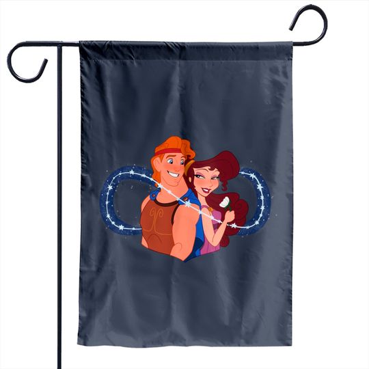Herc and Meg - Hercules Disney - Garden Flags
