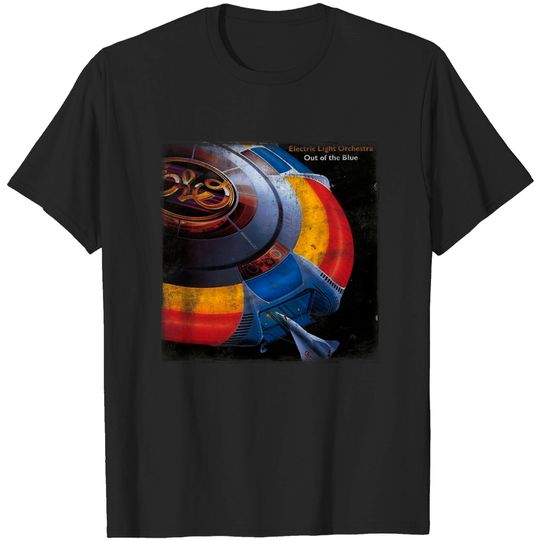 ELO - Out of the Blue (1977 Album Cover) - Elo - T-Shirt