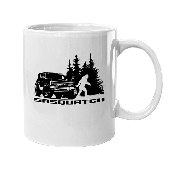 Ford Bronco Sasquatch Mugs