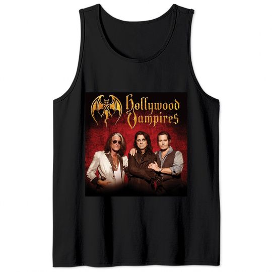 Hollywood Vampires Tank Tops, Justice For Johnny Depp Tank Tops