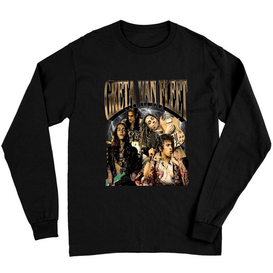 Greta Van Fleet Shirt Strange Horizons tshirt Rock Band Long Sleeves
