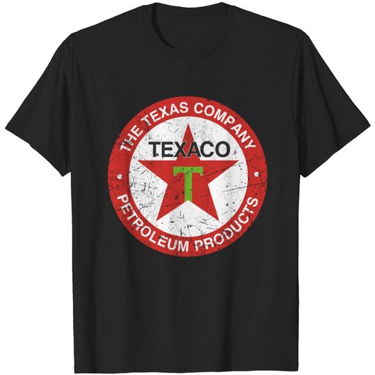 Texaco Vintage Oil Company Gas Station T-shirt