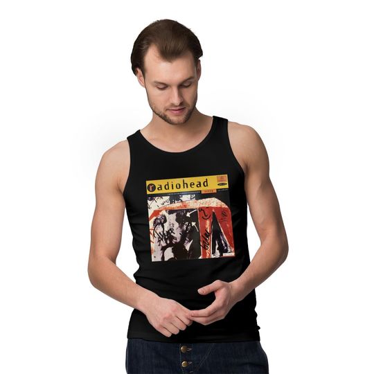 Radiohead Band Creep Vintage Unisex Tank Tops