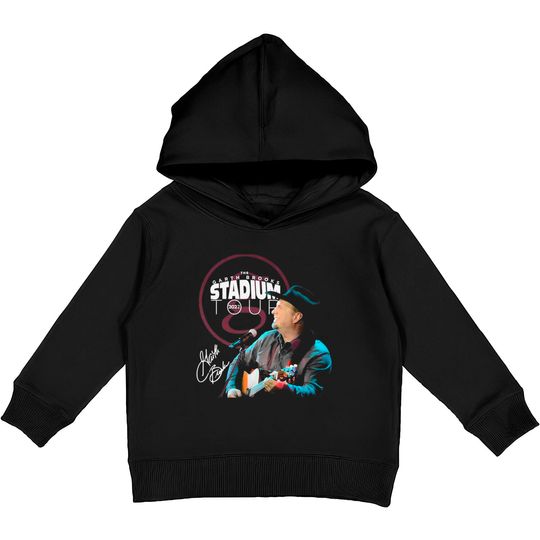 Vintage Garth Brooks Stadium Tour 2022 Kids Pullover Hoodies, Garth Brooks Concert World Tour 2022