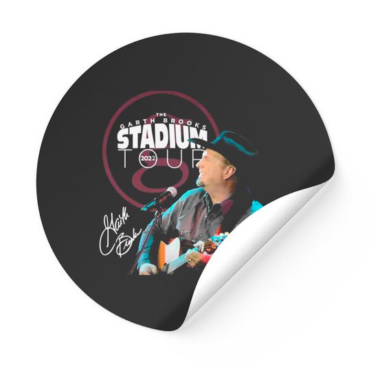 Vintage Garth Brooks Stadium Tour 2022 Stickers, Garth Brooks Concert World Tour 2022