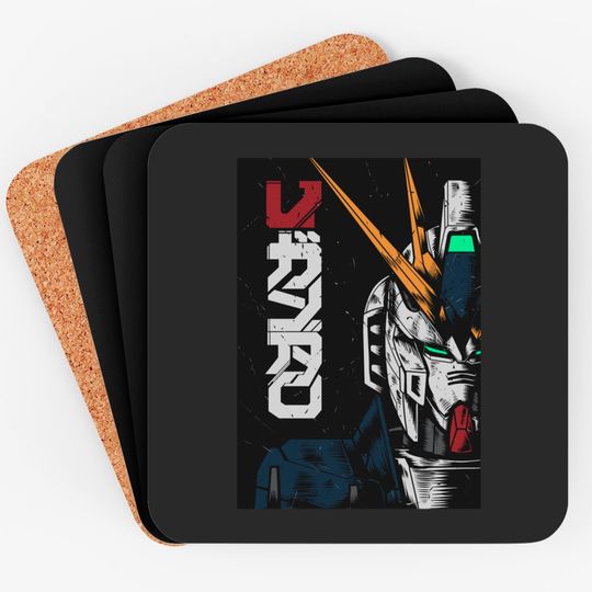nu Gundam - Gundam - Coasters