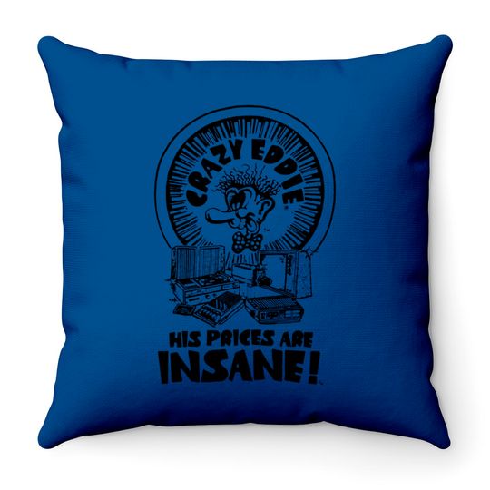 Crazy Eddie - Crazy Eddie - Throw Pillows