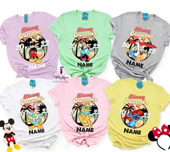 Disney Summer 2022 shirt, Disney Vacation shirt