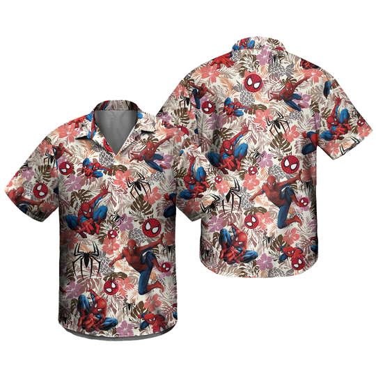 Spiderman Hawaiian Shirt