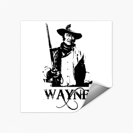 JW - John Wayne - Stickers