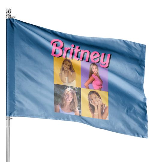 Free Britney Spears Infant Fine Jersey House Flags
