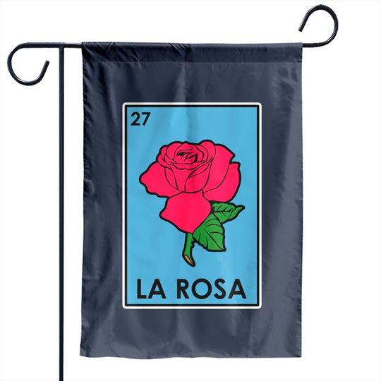 La Rosa Loteria - La Rosalia - Garden Flags