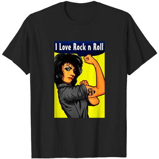 I LOVE ROCK N ROLL ( WE CAN DO IT! ) LIMITIED EDITION - Joan Jett - T-Shirt