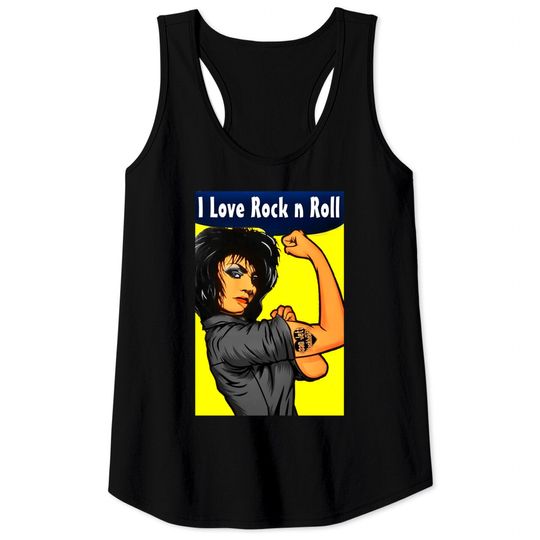I LOVE ROCK N ROLL ( WE CAN DO IT! ) LIMITIED EDITION - Joan Jett - Tank Tops