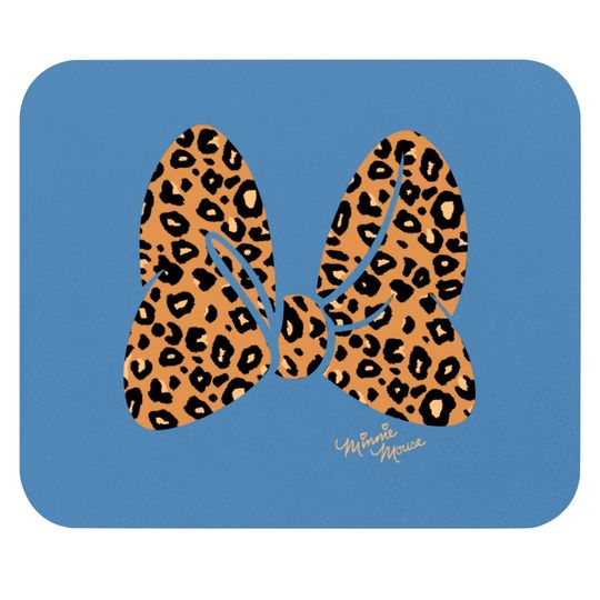 Disney Minnie Mouse Leopard Print Bow Mouse Pads