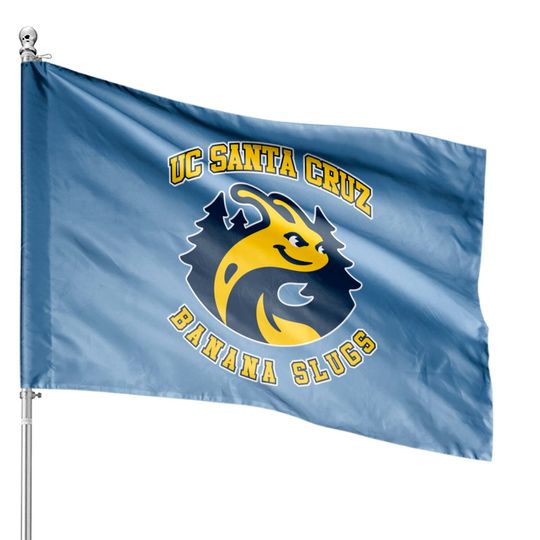 UC SANTA CRUZ - BANANA SLUGS - Banana Slug - House Flags