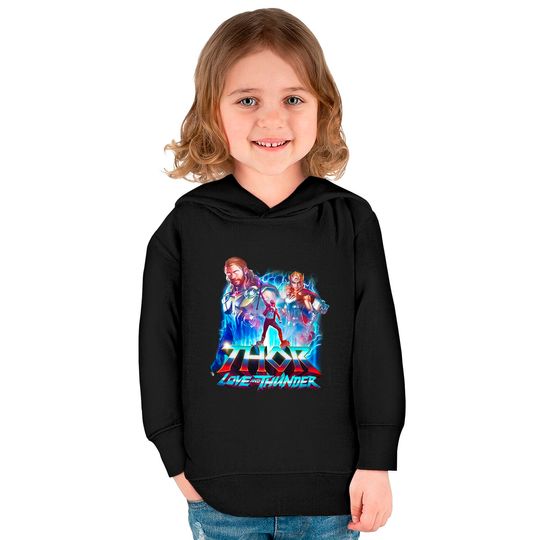 Thor Love And Thunder Kids Pullover Hoodies