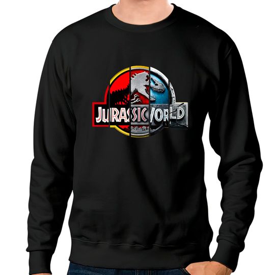 Discover Jurassic World logo evolution. Birthday party gifts. ly licensed merch. Perfect present for mom mother dad father friend him or her - Jurassic Park - Sweatshirts