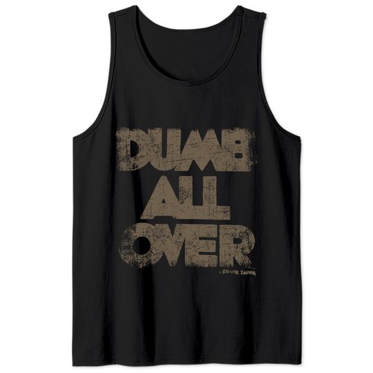 Frank Zappa Unisex Tee: Dumb All Over