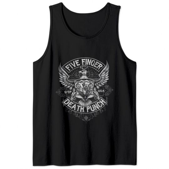Five Finger Death Punch Got Your Six 1  Tank Tops