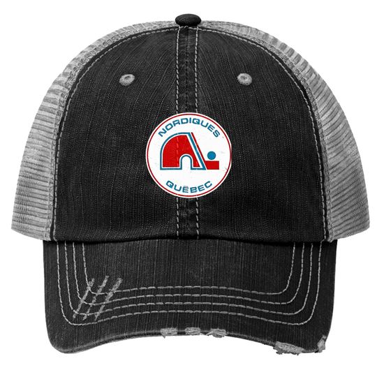 Discover Quebec Nordiques [Vintage Distressed] Classic Trucker Hats