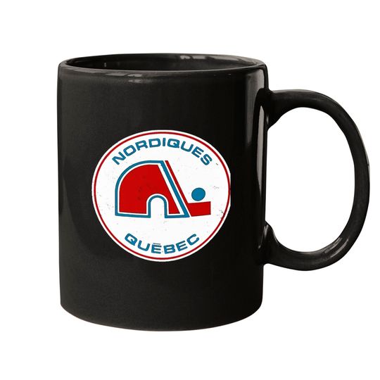 Quebec Nordiques [Vintage Distressed] Classic Mugs