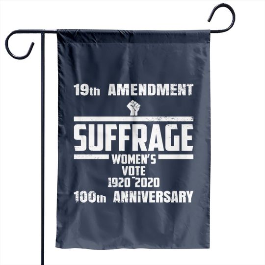 Discover Suffrage Centennial 1920-2020 Womens Right To Vote Garden Flags