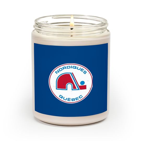 Discover Quebec Nordiques [Vintage Distressed] Classic Scented Candles