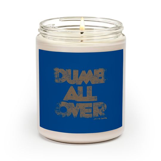 Frank Zappa Unisex Scented Candle: Dumb All Over
