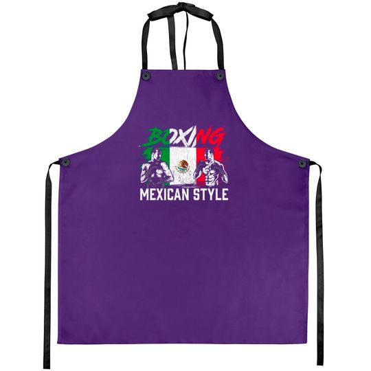 Discover Mexican Boxing Sports Fight Coach Boxer Fighter Aprons