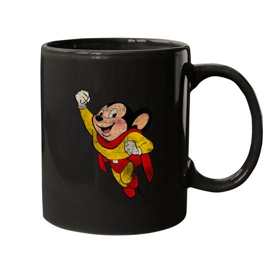 MIGHTY MOUSE - Vintage - Robzilla - Mugs