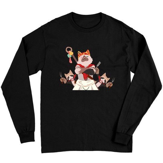 Monster Hunter World: Meowscular Chef - Monster Hunter - Long Sleeves
