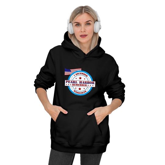 Pearl Harbor Remembrance Day Logo Hoodies