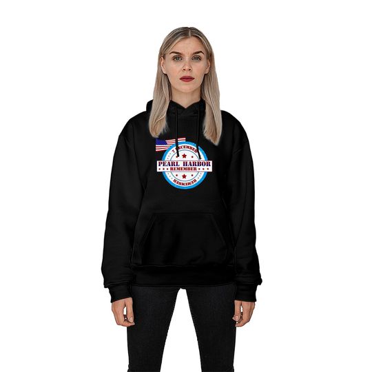 Pearl Harbor Remembrance Day Logo Hoodies