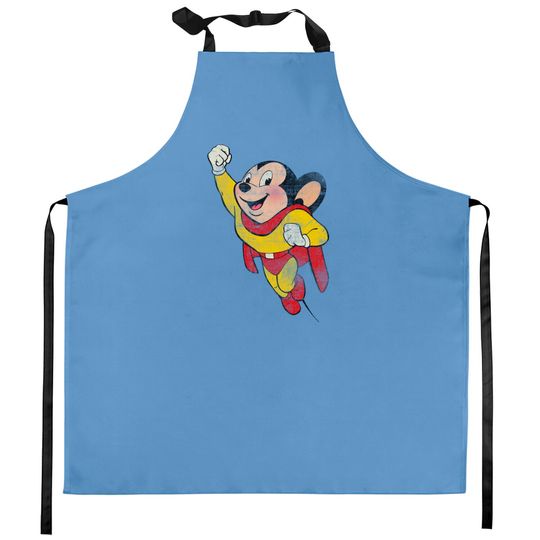 MIGHTY MOUSE - Vintage - Robzilla - Kitchen Aprons