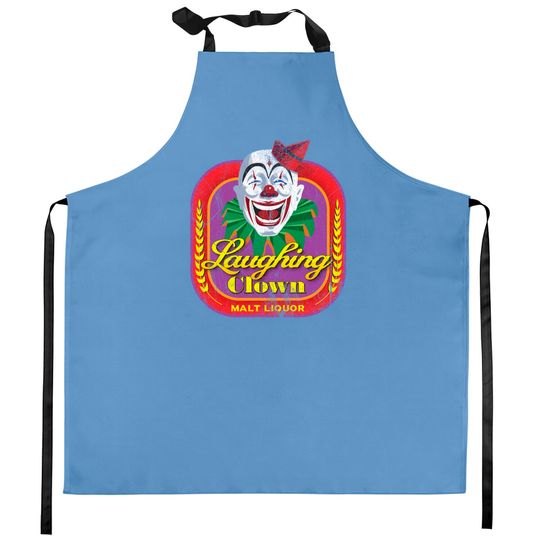 Laughing Clown Malt Liquor - Talladega Nights - Kitchen Aprons