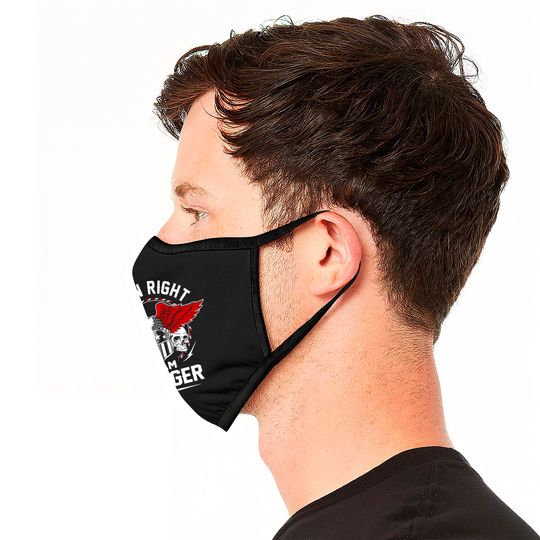 Ranger Name Face Mask - In Case Of Emergency My Blood Type Is Ranger Gift Item - Ranger - Face Masks