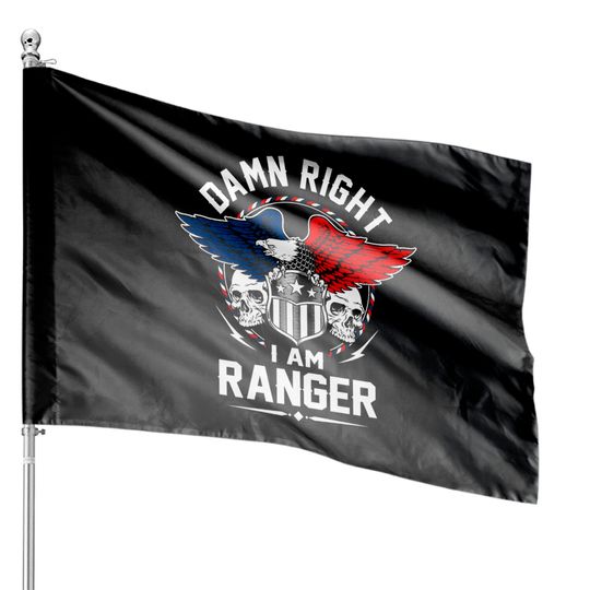 Ranger Name House Flag - In Case Of Emergency My Blood Type Is Ranger Gift Item - Ranger - House Flags