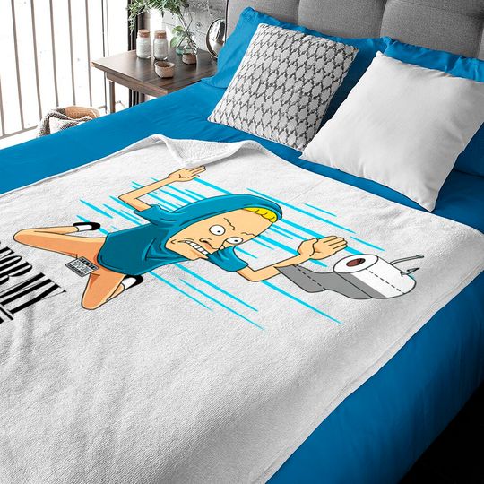 Smells like Bunghole - Cornholio - Baby Blankets