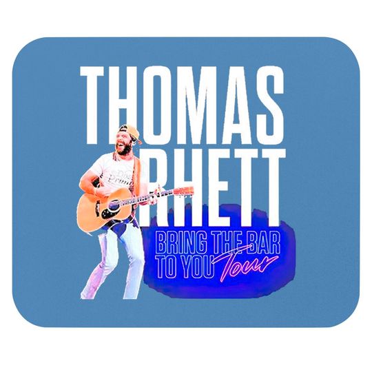 Discover Thomas Rhett Bring The Bar To You Tour Mouse Pads,Thomas Rhett 2022 Tour Mouse Pad