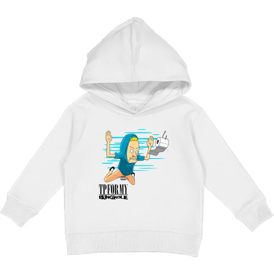 Smells like Bunghole - Cornholio - Kids Pullover Hoodies