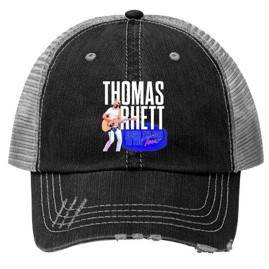 Discover Thomas Rhett Bring The Bar To You Tour Trucker Hats,Thomas Rhett 2022 Tour Trucker Hat