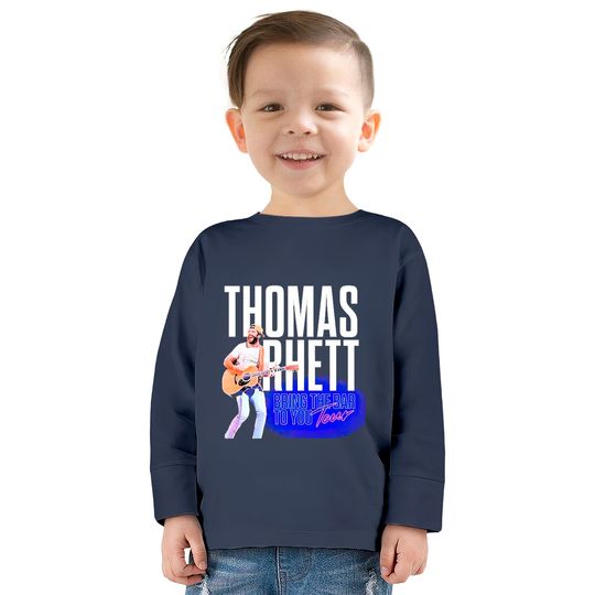 Thomas Rhett Bring The Bar To You Tour  Kids Long Sleeve T-Shirts,Thomas Rhett 2022 Tour Tshirt