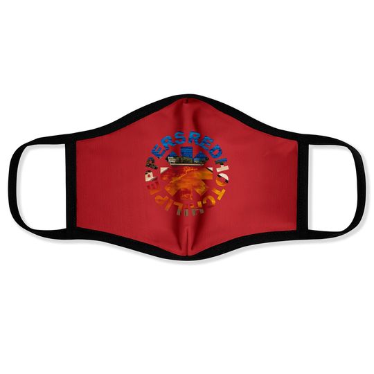red hot chili peppers merch Face Masks