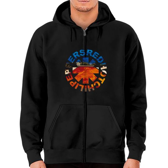 Discover red hot chili peppers merch Zip Hoodies
