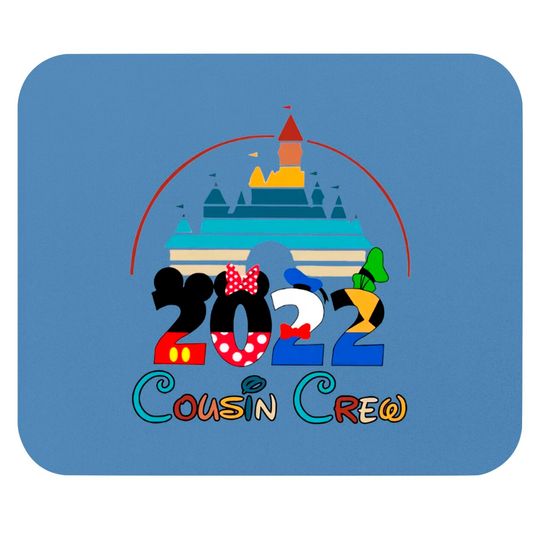 Discover Cousin Crew 2022 Walt Disney Vacation 2022 Matching Mouse Pads